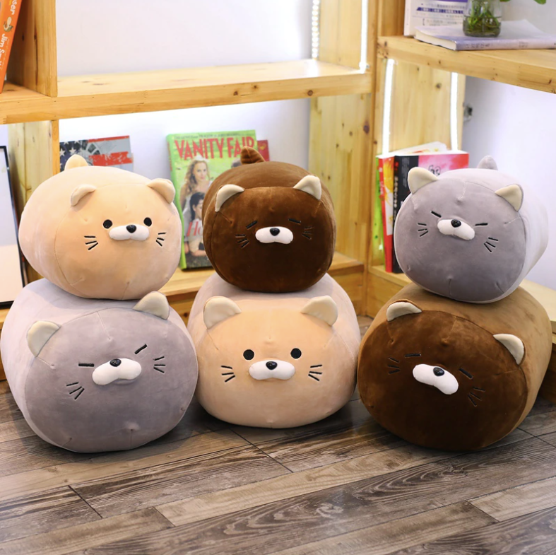 Fat Cat Stuffed Plush Toy